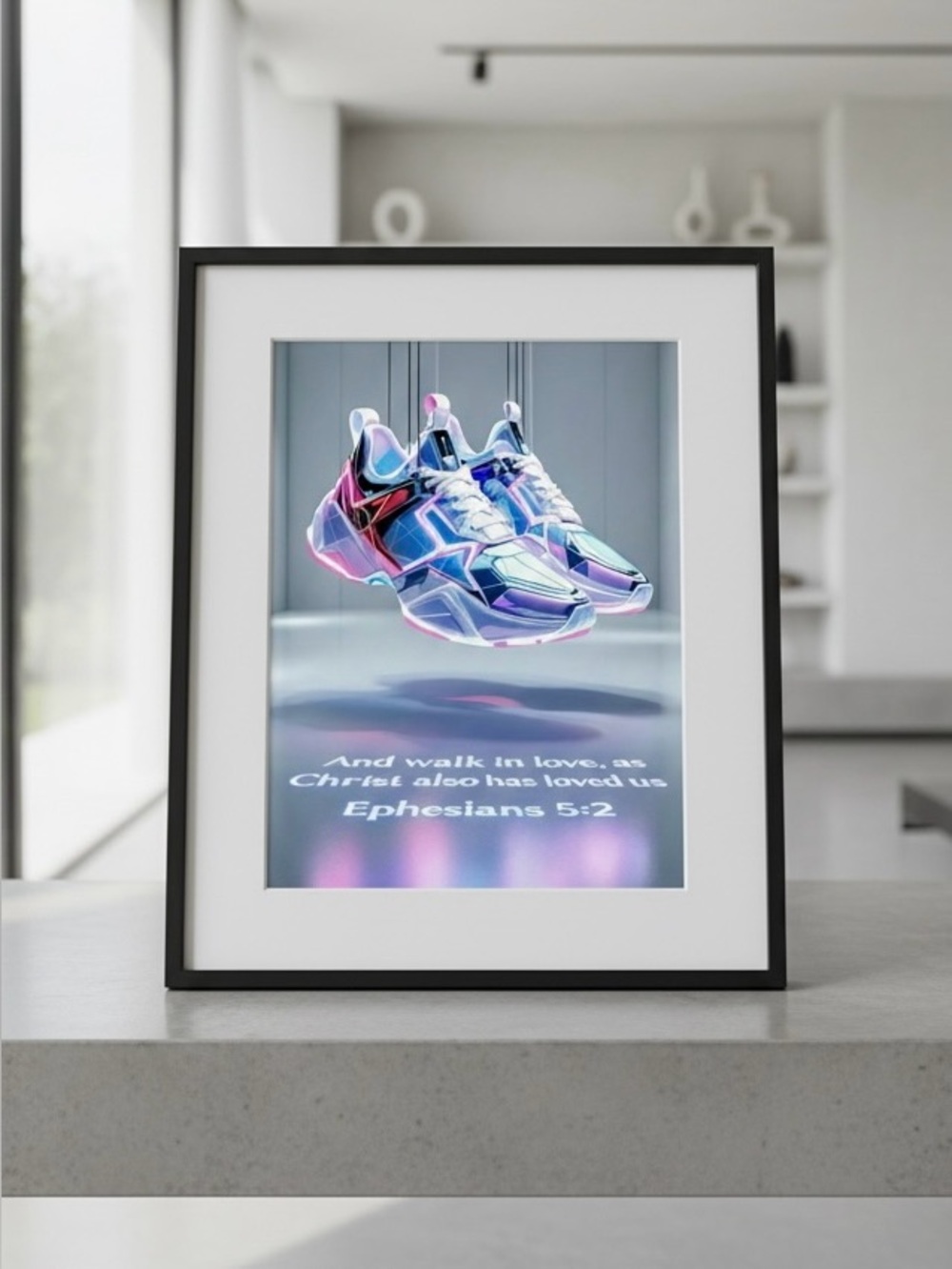DDS Art Print, 8x10, Bible Verse, Paper Print, Unframed, Fashion Series